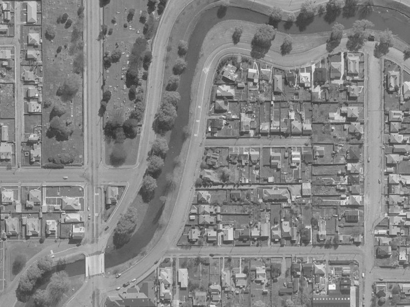 365 Oxford Terrace from the air, 1960-1964