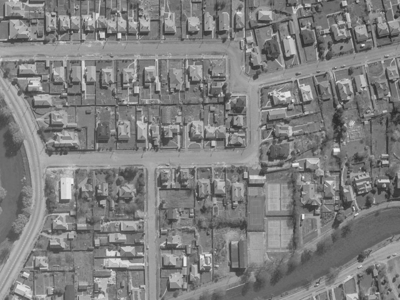 Harvey Terrace from the air, 1960-1964