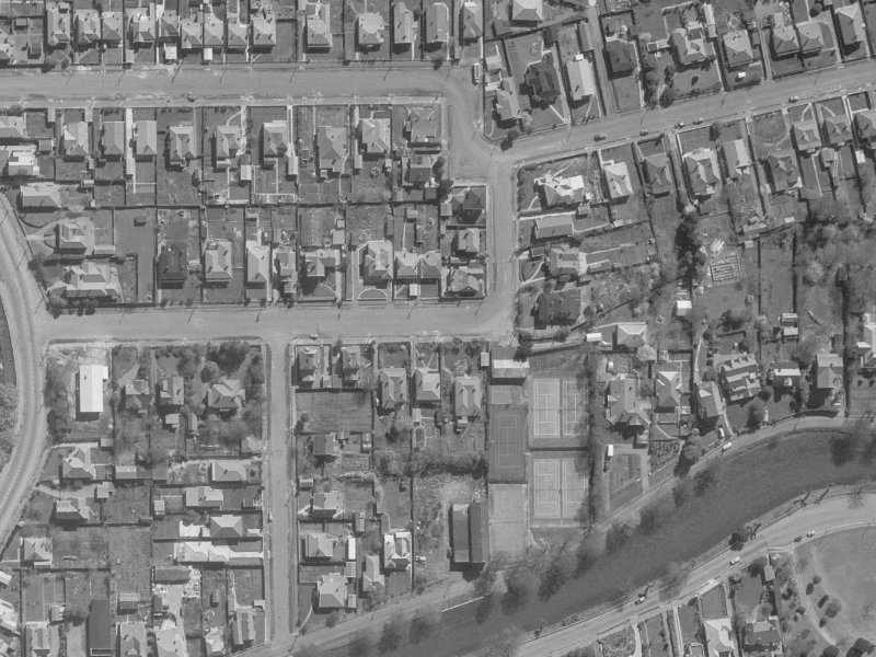 33 Harvey Terrace from the air, 1960-1964