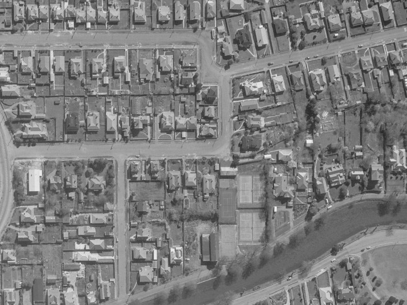 37 Harvey Terrace from the air, 1960-1964