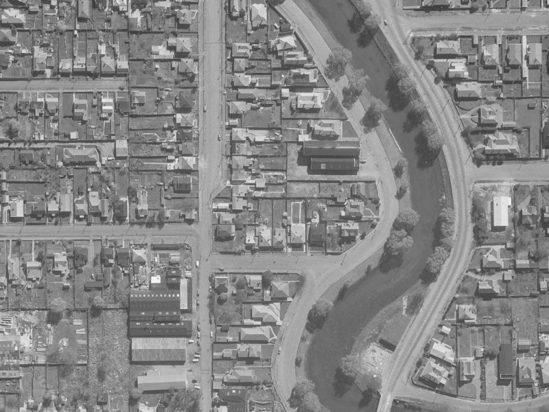 7 Rees Street from the air, 1960-1964