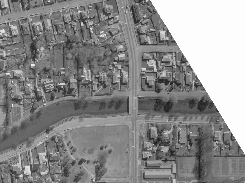 99 River Road from the air, 1960-1964