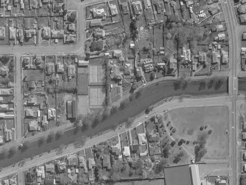 60 River Road from the air, 1960-1964