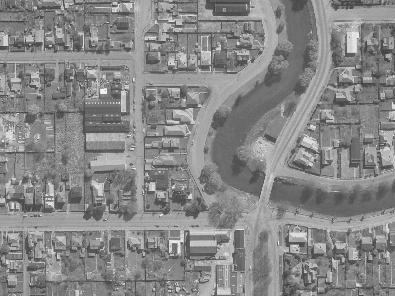 469 Oxford Terrace from the air, 1960-1964