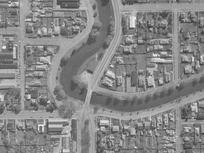 238-236 Fitzgerald Avenue from the air, 1960-1964