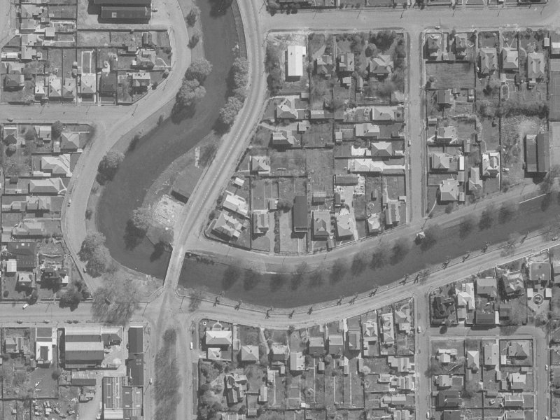 13A River Road from the air, 1960-1964