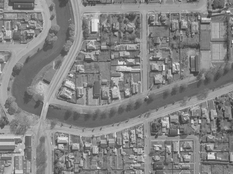 19 River Road from the air, 1960-1964