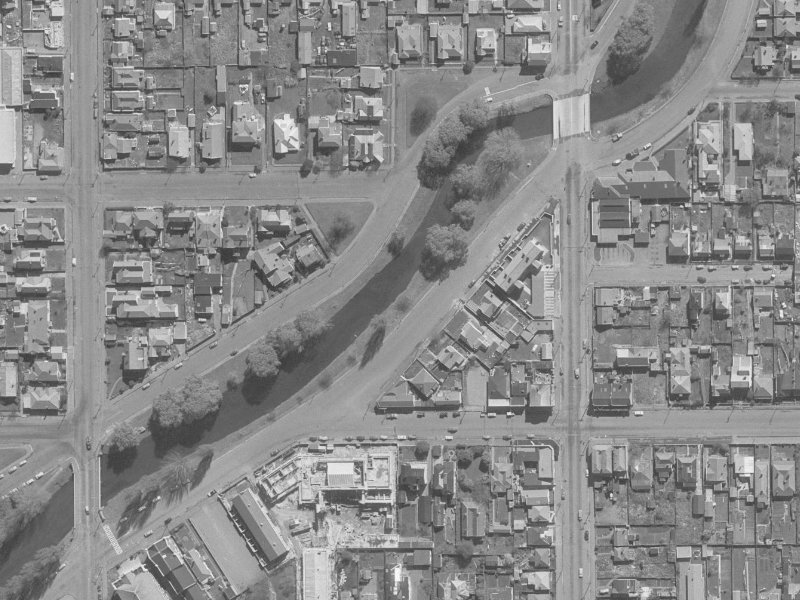 316 Oxford Terrace from the air, 1960-1964