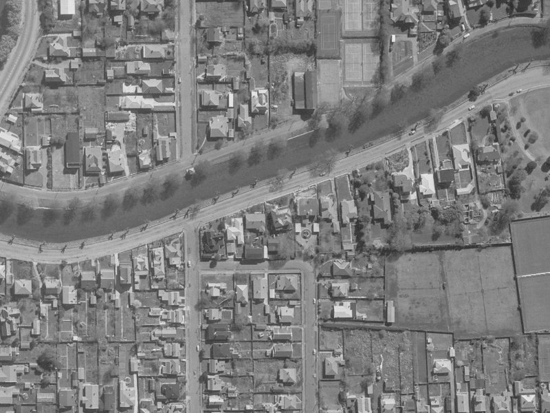 42 Avonside Drive from the air, 1960-1964