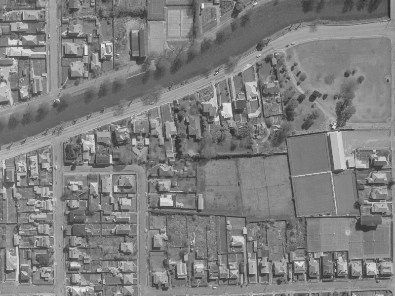 Te Orewai Place from the air, 1960-1964
