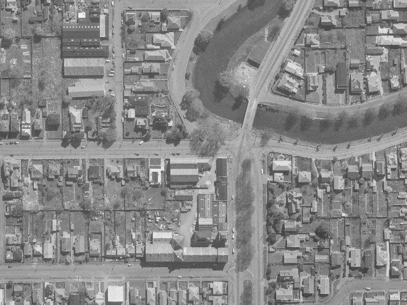 294 Kilmore Street from the air, 1960-1964