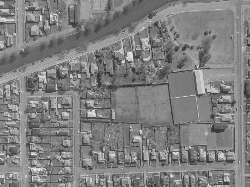 165 Stanmore Road from the air, 1960-1964