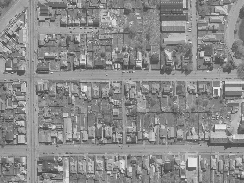 13 Dawson Street from the air, 1960-1964