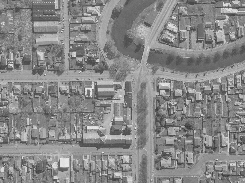 231 Fitzgerald Avenue from the air, 1960-1964