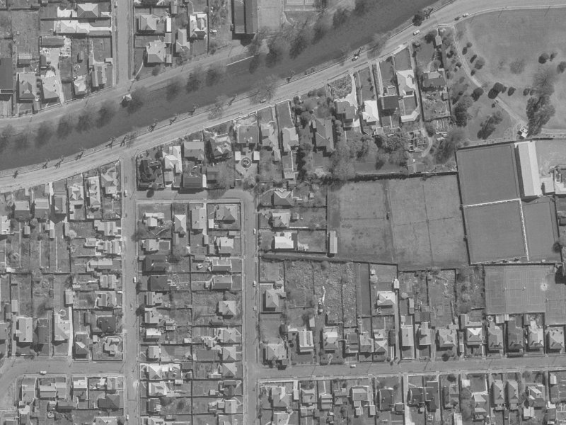 36 Gilby Street from the air, 1960-1964