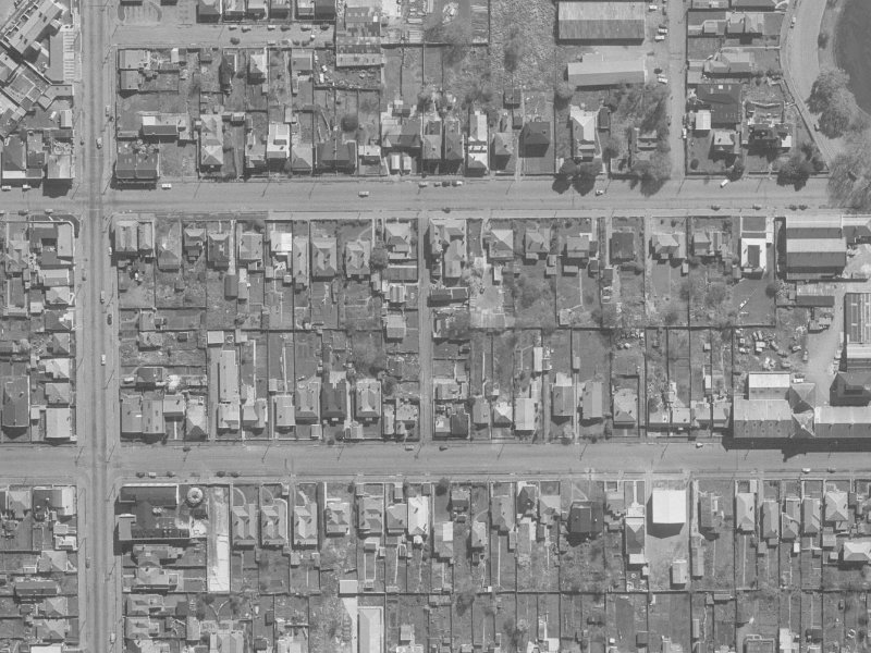 10 Dawson Street from the air, 1960-1964