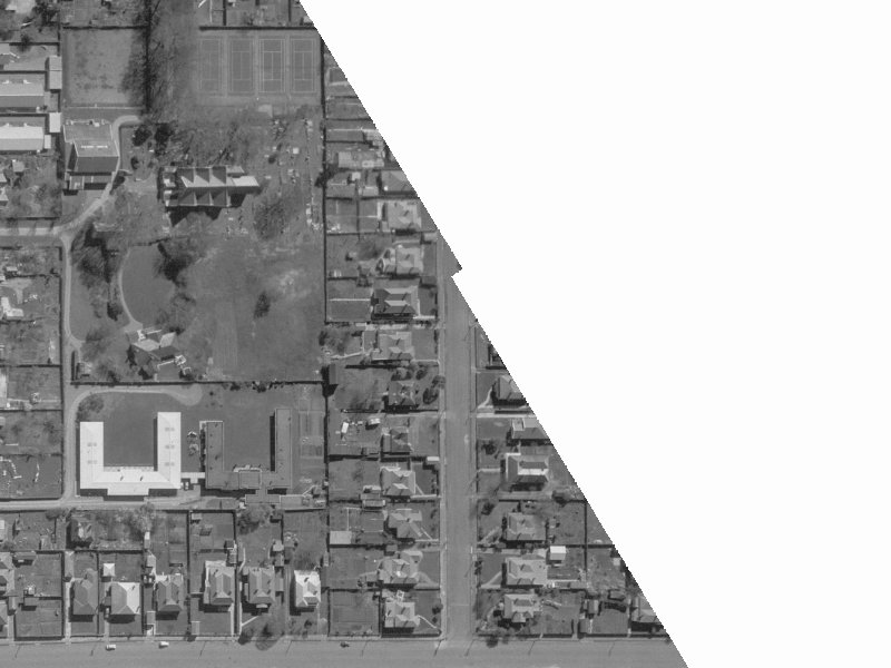 23-25 Trent Street from the air, 1960-1964