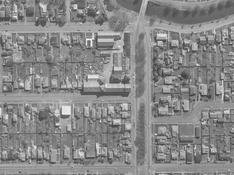 177 Chester St E from the air, 1960-1964
