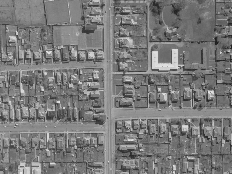 138 Stanmore Road from the air, 1960-1964