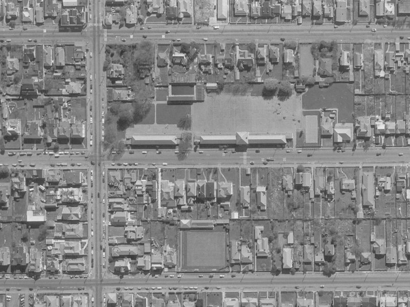 289 Gloucester Street from the air, 1960-1964