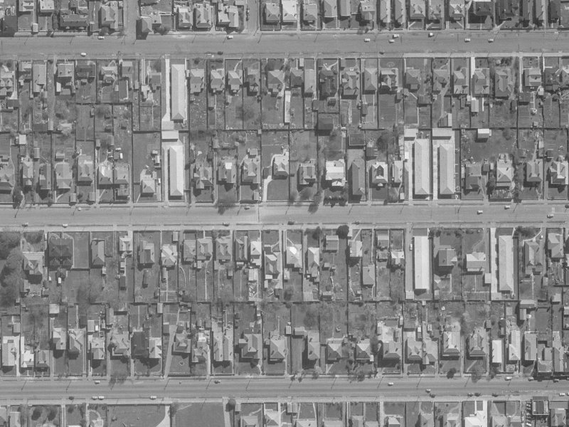 392 Gloucester Street from the air, 1960-1964