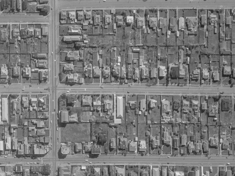 461 Gloucester Street from the air, 1960-1964