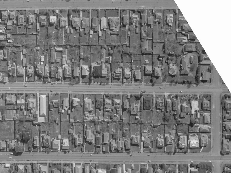 487 Gloucester Street from the air, 1960-1964