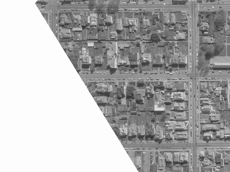228 Gloucester Street from the air, 1960-1964