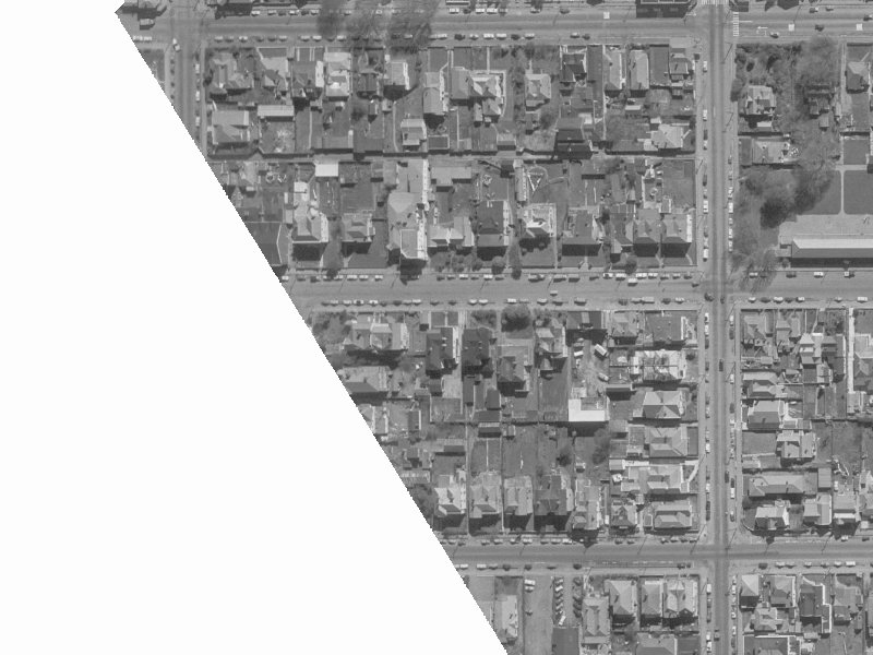 240 Gloucester Street from the air, 1960-1964