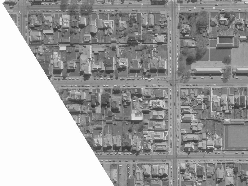 243-265 Gloucester Street from the air, 1960-1964