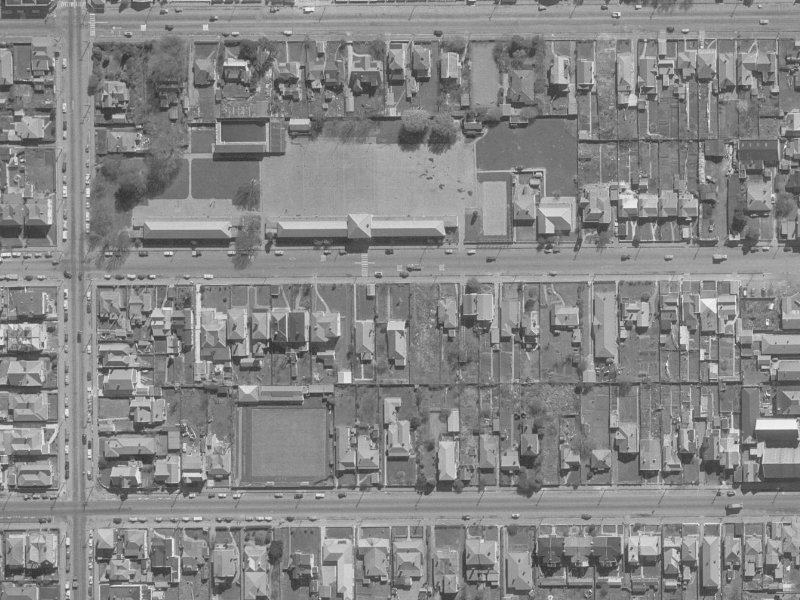 294 Gloucester Street from the air, 1960-1964
