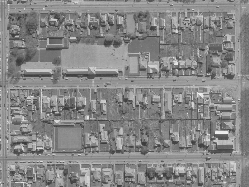 300 Gloucester Street from the air, 1960-1964