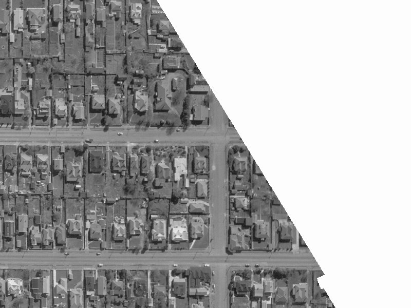 512 Gloucester Street from the air, 1960-1964