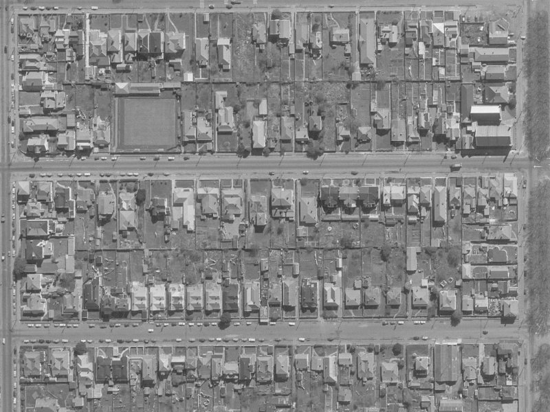 280 Worcester Street from the air, 1960-1964