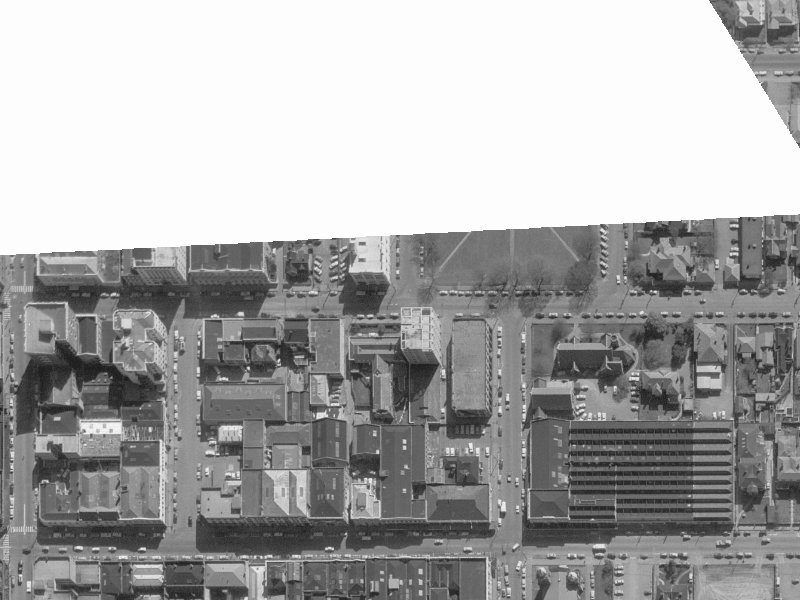 3/214 Hereford Street from the air, 1960-1964