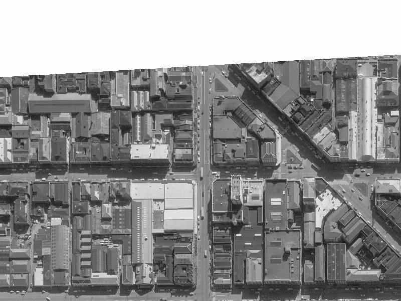 679 Colombo Street from the air, 1960-1964