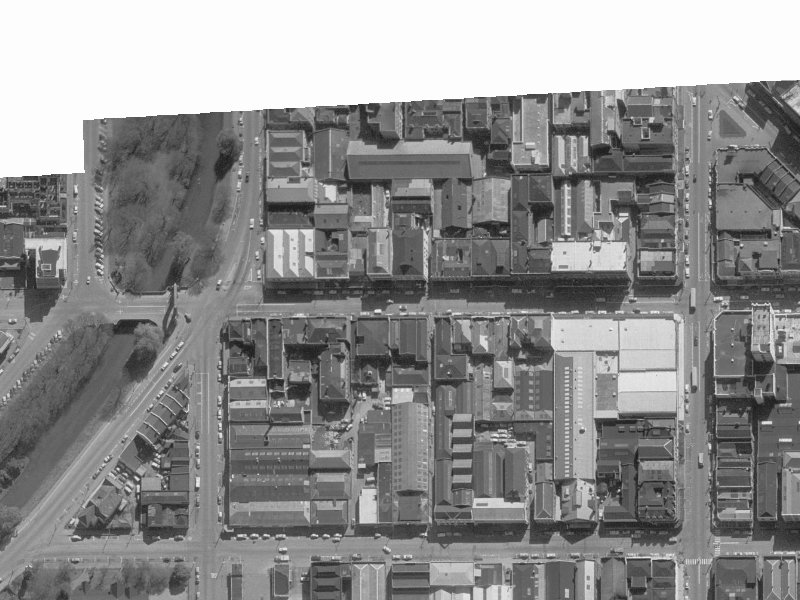110 Cashel Lane from the air, 1960-1964