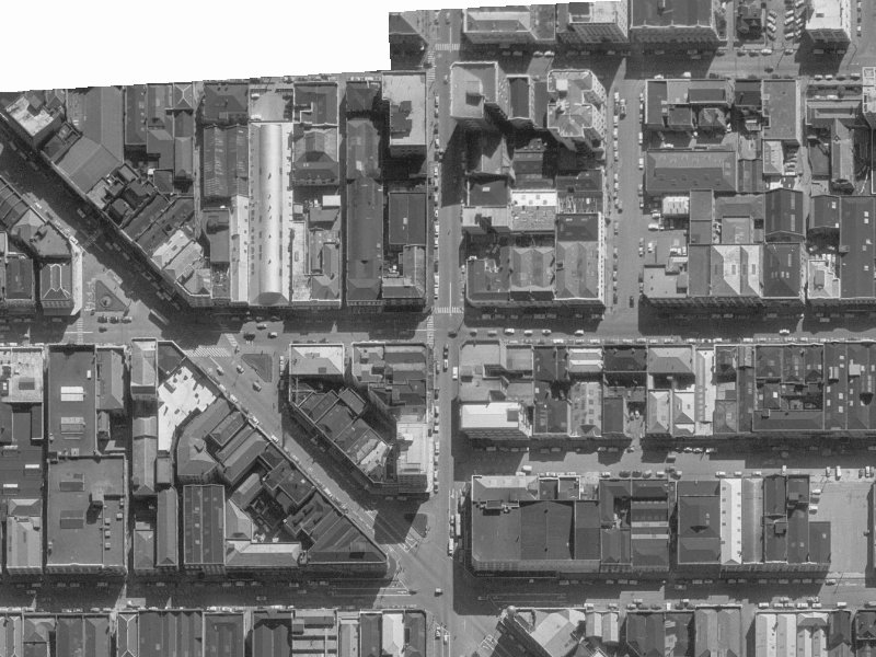 157 Manchester Street from the air, 1960-1964