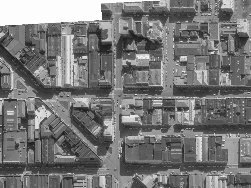 138 Manchester Street from the air, 1960-1964