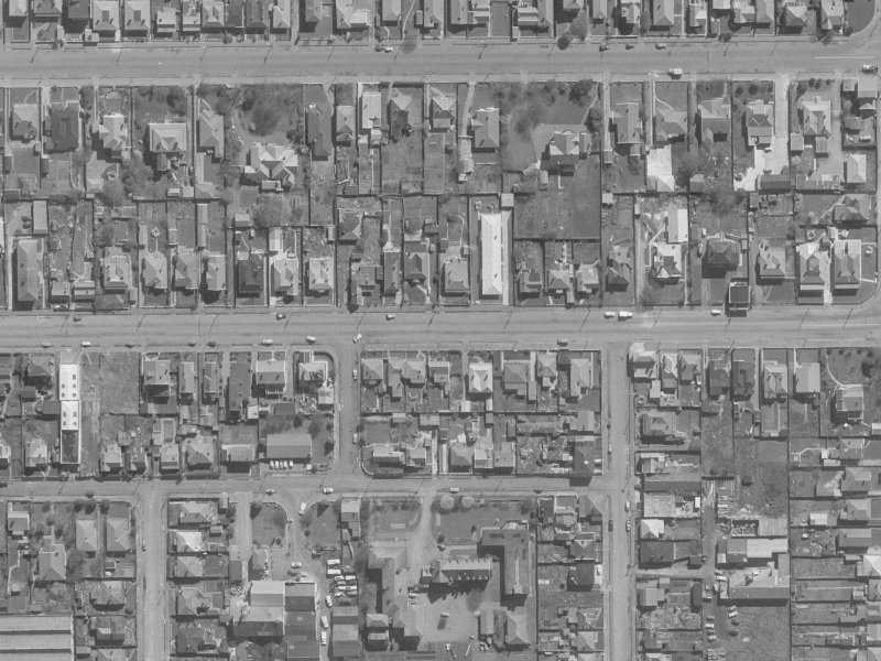 1/395 Cashel Street from the air, 1960-1964