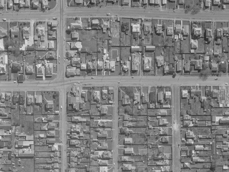 135 Nursery Road from the air, 1960-1964