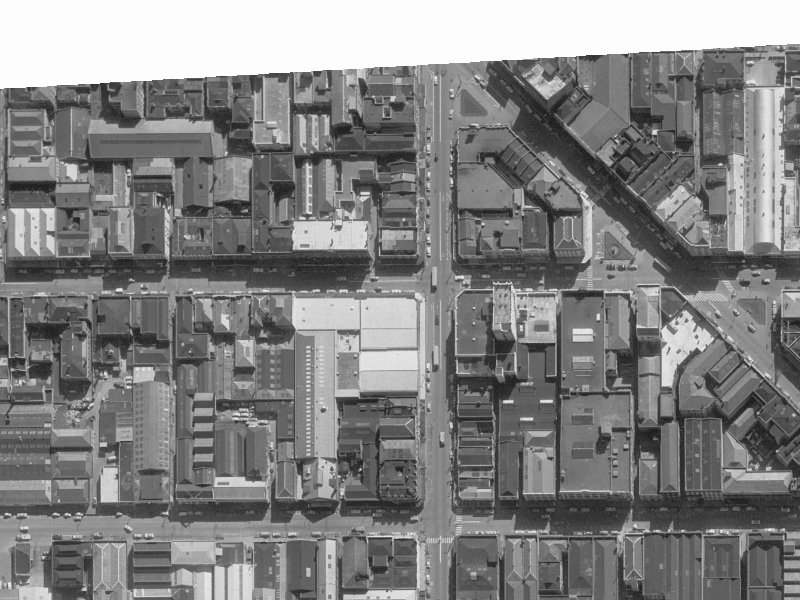 675 Colombo Street from the air, 1960-1964