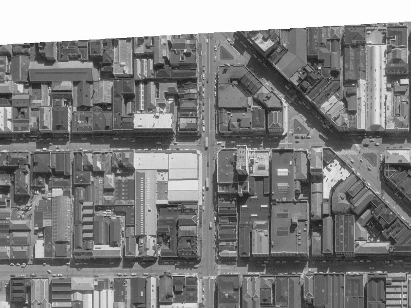 146 Cashel Street from the air, 1960-1964