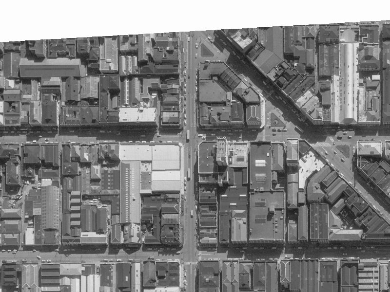 680–690 Colombo Street from the air, 1960-1964