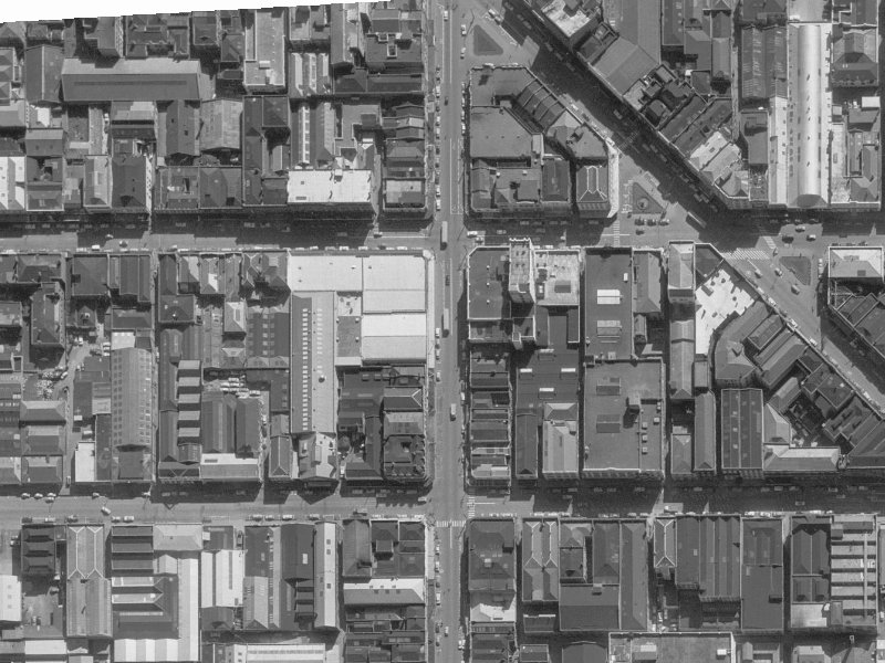 669 Colombo Street from the air, 1960-1964