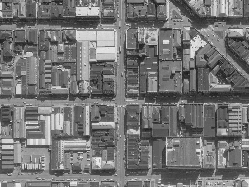 664 Colombo Street from the air, 1960-1964