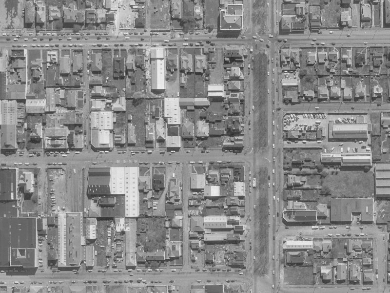 251 Lichfield Street from the air, 1960-1964