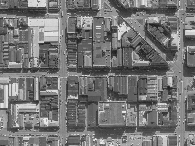 70 Lichfield Street from the air, 1960-1964