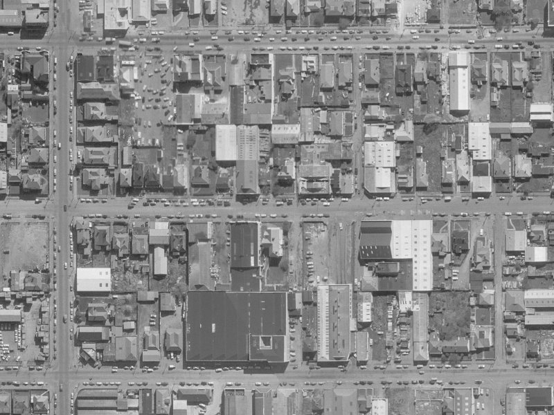 217 Lichfield Street from the air, 1960-1964