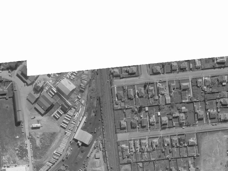 23A Brockworth Place from the air, 1960-1964